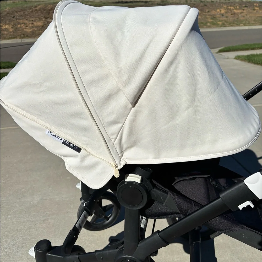 Bugaboo Donkey Canopy ONLY in Cream - Picture 6 of 10